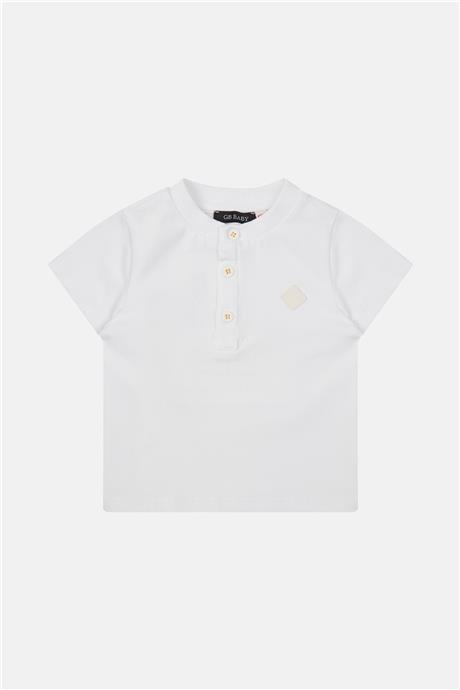 GB Baby Erkek Bebek Beyaz Tshirt