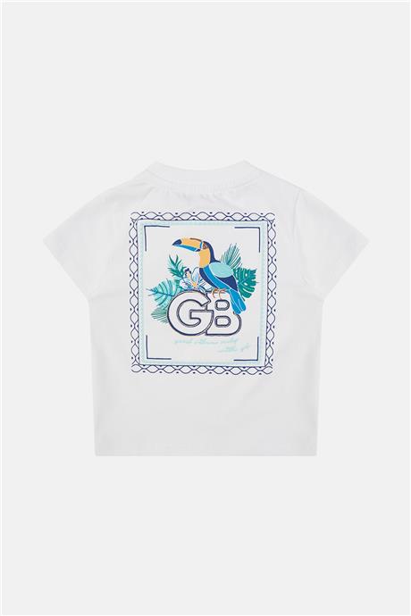 GB Baby Erkek Bebek Beyaz Tshirt