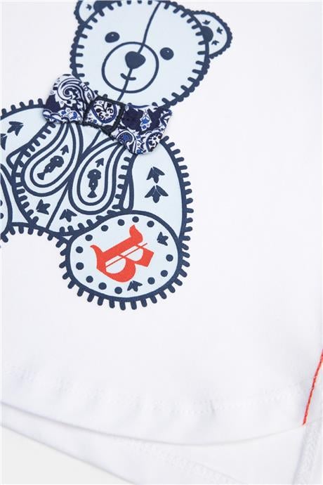 GB Baby Erkek Bebek Beyaz Tshirt