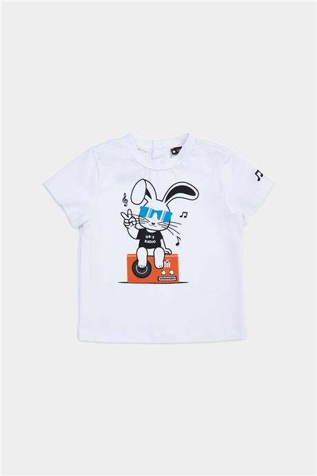 GB Baby Erkek Bebek Beyaz Tshirt