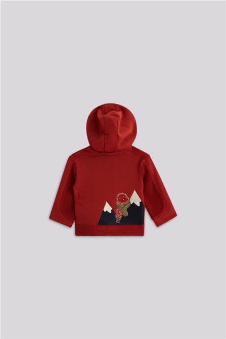GB Baby Erkek Bebek Bordo Eşofman ÜstüGB Baby Erkek Bebek Bordo Eşofman Üstü