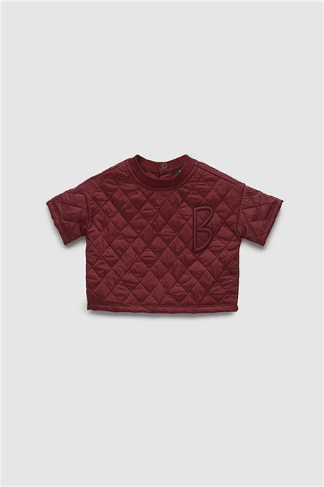 GB Baby Erkek Bebek Bordo T-Shirt