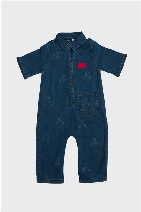GB Baby Erkek Bebek Denim Tulum