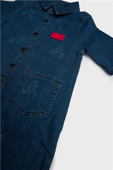 GB Baby Erkek Bebek Denim Tulum