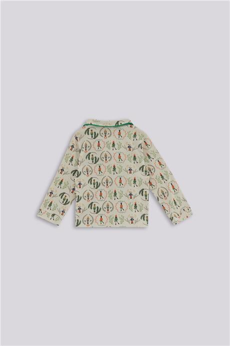 GB Baby Baby Boy Patterned Pyjama Suit GB Baby Baby Boy Patterned Pyjama Suit 