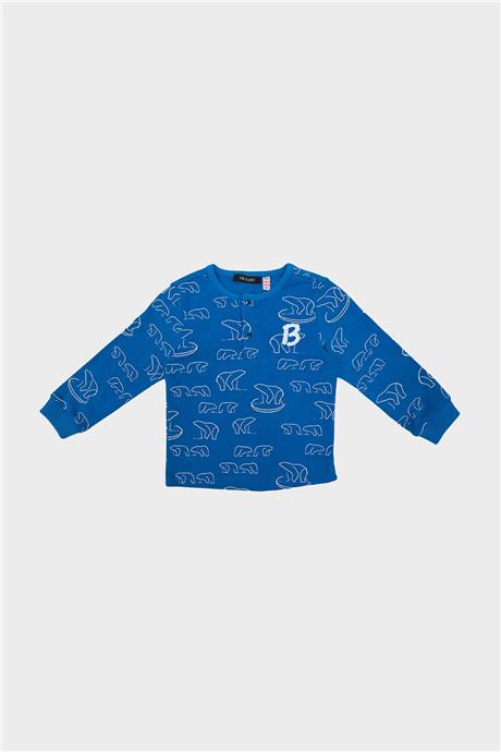 GB Baby Erkek Bebek Desenli Pijama Takımı
