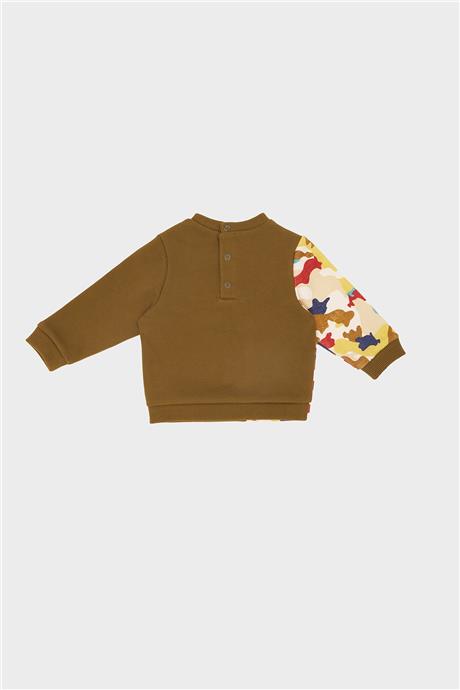 GB Baby Erkek Bebek Desenli Sweatshirt