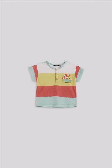 GB Baby Erkek Bebek Desenli TshirtGB Baby Erkek Bebek Desenli Tshirt