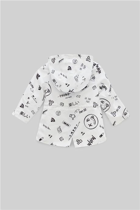 GB Baby Erkek Bebek Desenli Yağmurluk
