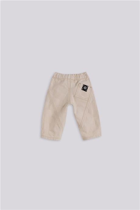 GB Baby Baby Boy Ecru TrousersGB Baby Baby Boy Ecru Trousers