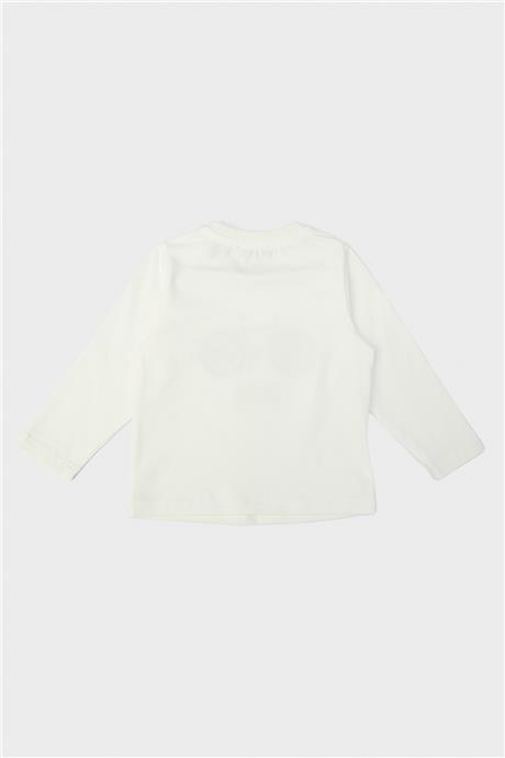 GB Baby Erkek Bebek Ekru T-Shirt