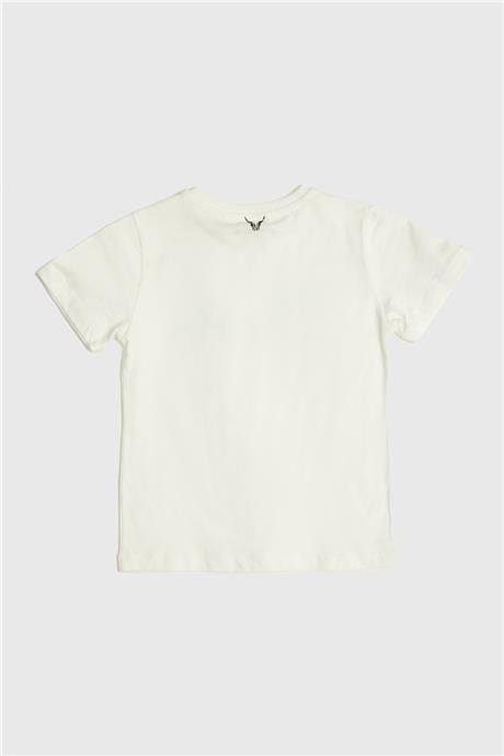 GB Baby Erkek Bebek Ekru T-Shirt