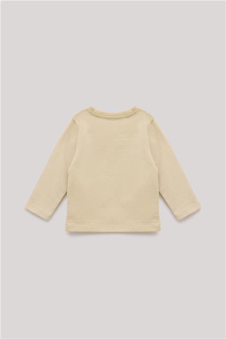 GB Baby Erkek Bebek Ekru T-Shirt