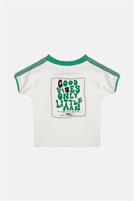 GB Baby Erkek Bebek Ekru Tshirt