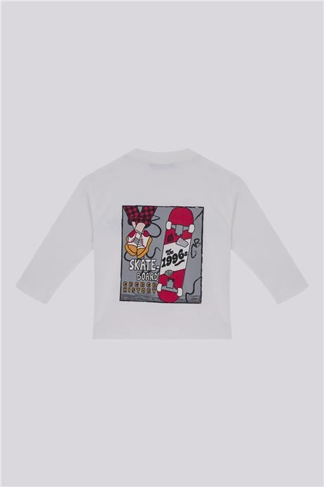 GB Baby Erkek Bebek Ekru TshirtGB Baby Erkek Bebek Ekru Tshirt