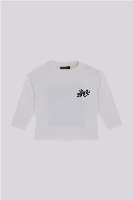 GB Baby Erkek Bebek Ekru TshirtGB Baby Erkek Bebek Ekru Tshirt