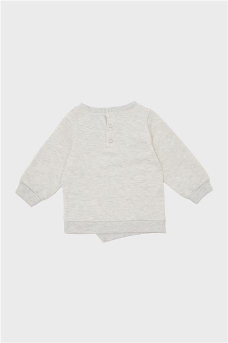 GB Baby Erkek Bebek Gri Sweatshirt