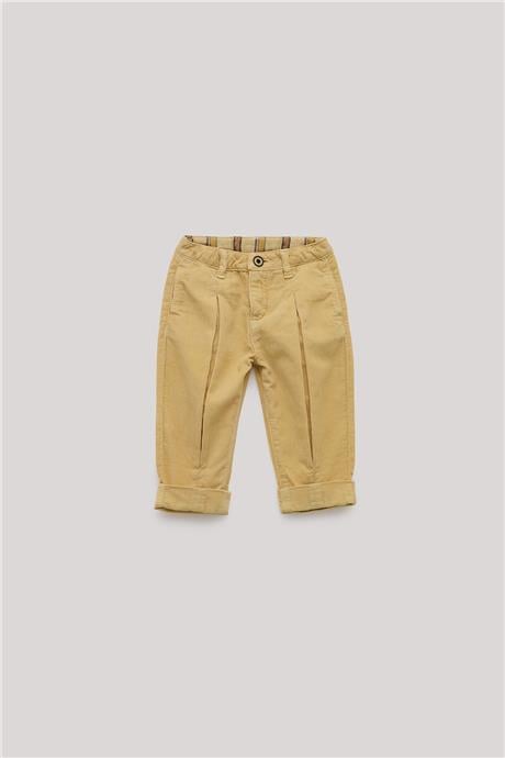 GB Baby Erkek Bebek Hardal Pantolon