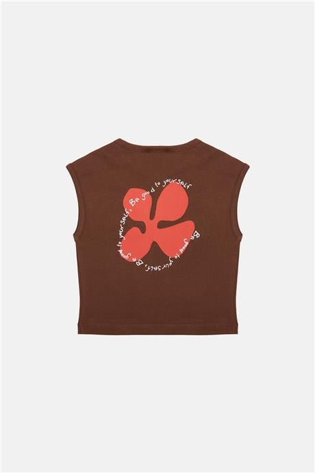 GB Baby Erkek Bebek Kahverengi Tshirt