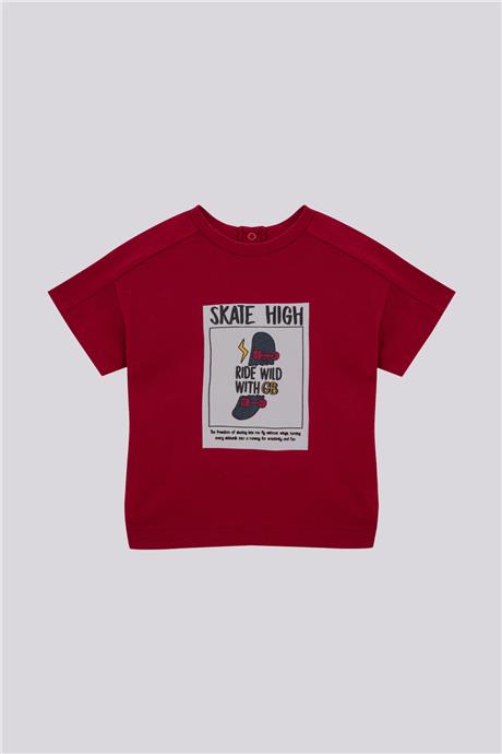 GB Baby Erkek Bebek Kırmızı TshirtGB Baby Erkek Bebek Kırmızı Tshirt