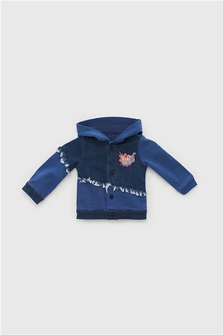 GB Baby Erkek Bebek Lacivert Eşofman Üstü