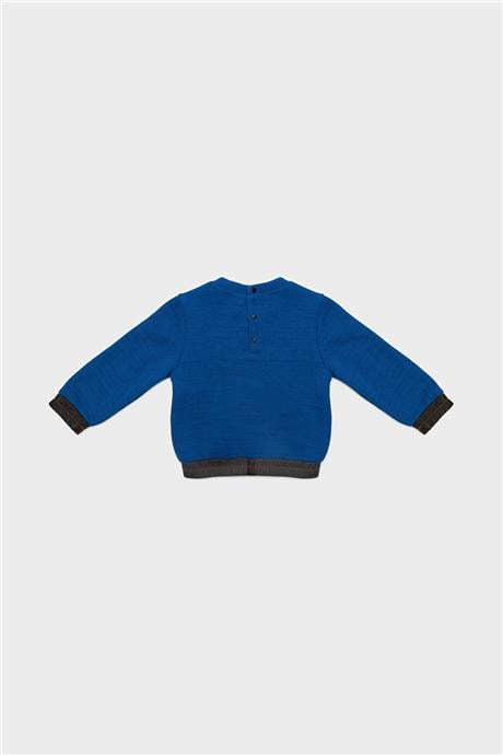 GB Baby Erkek Bebek Mavi Sweatshirt