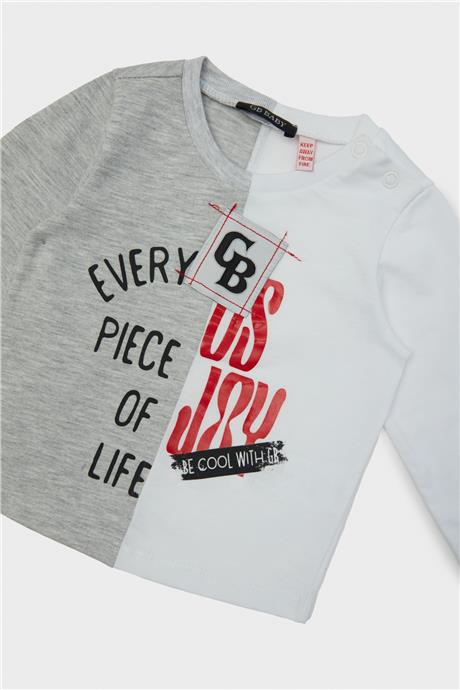 GB Baby Erkek Bebek Renkli T-Shirt