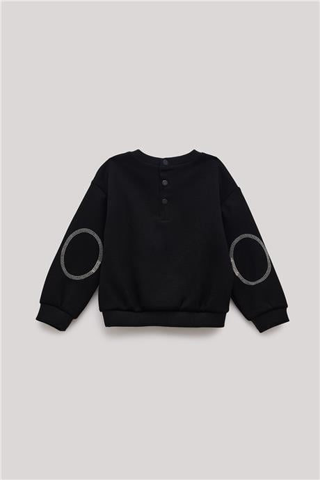 GB Baby Erkek Bebek Siyah Sweatshirt