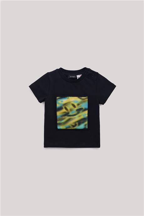 GB Baby Erkek Bebek Siyah T-Shirt