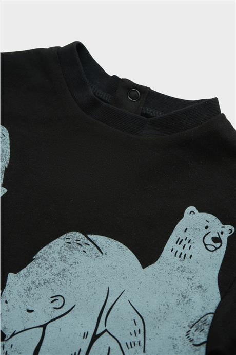 GB Baby Erkek Bebek Siyah Tshirt