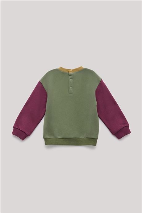 GB Baby Erkek Bebek Yeşil Sweatshirt