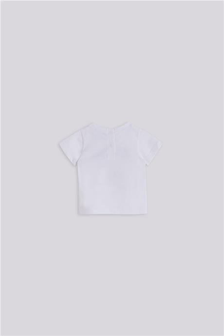 GB Baby Erkek Çocuk Beyaz TshirtGB Baby Erkek Çocuk Beyaz Tshirt