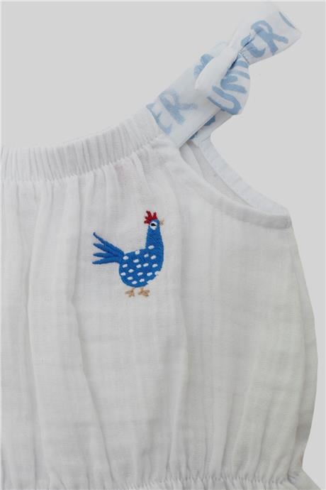 GB Baby Kız Bebek Beyaz Bluz