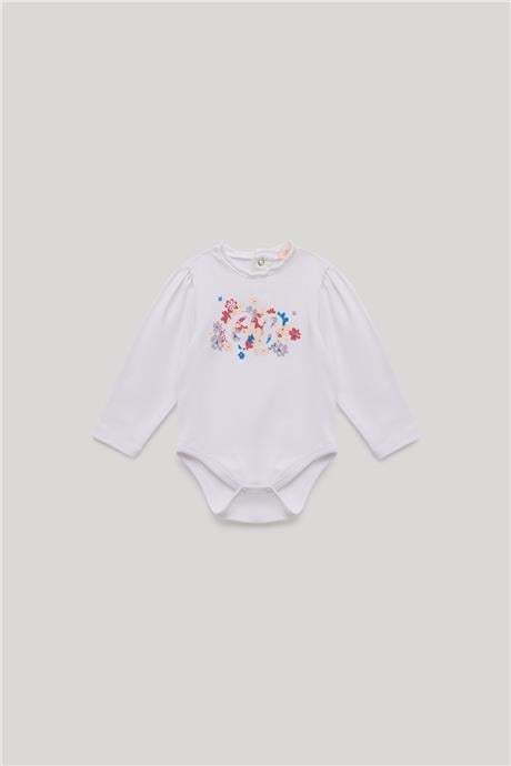 GB Baby Kız Bebek Beyaz Body