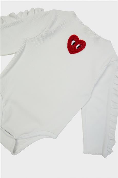 GB Baby Kız Bebek Beyaz Body