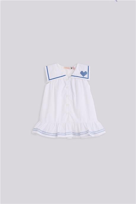 GB Baby Baby Girl White DressGB Baby Baby Girl White Dress