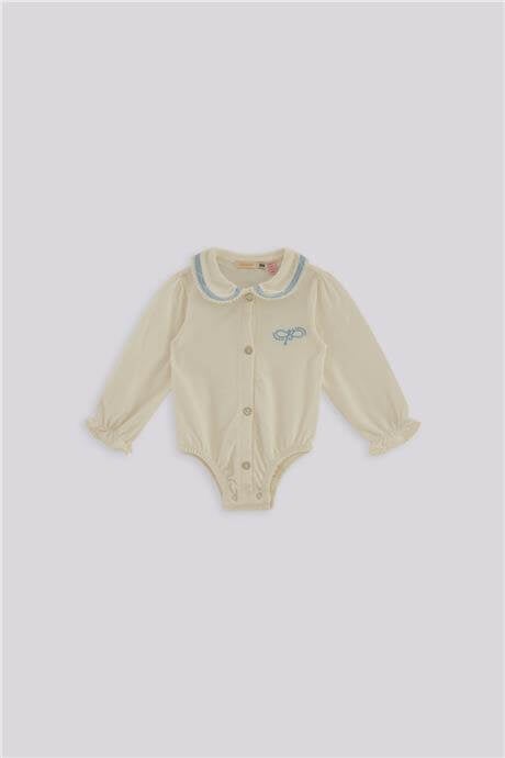 GB Baby Kız Bebek Beyaz GömlekGB Baby Kız Bebek Beyaz Gömlek