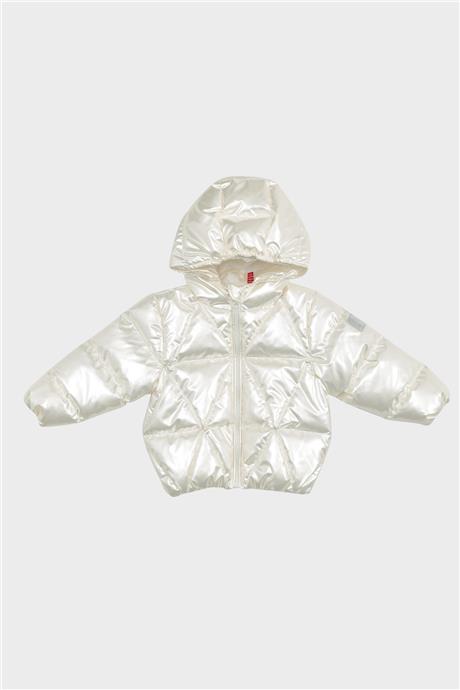 GB Baby Kız Bebek Beyaz Mont