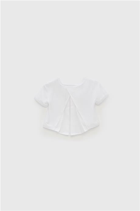 GB Baby Kız Bebek Beyaz T-Shirt