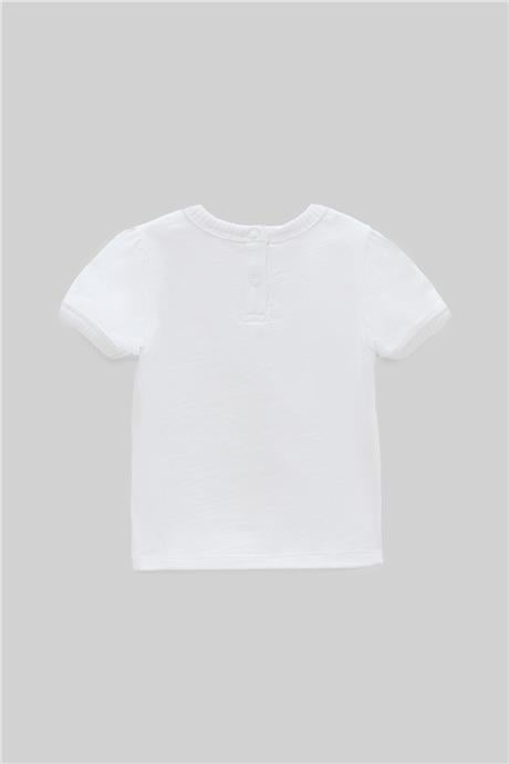 GB Baby Kız Bebek Beyaz T-Shirt