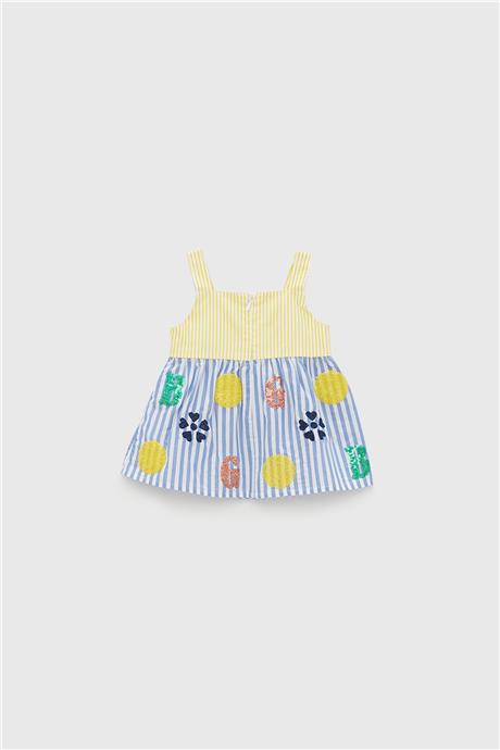 GB Baby Kız Bebek Çizgili Bluz
