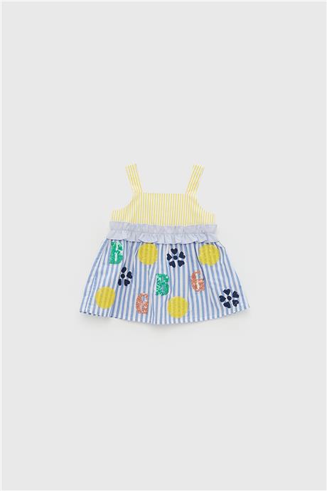 GB Baby Kız Bebek Çizgili Bluz