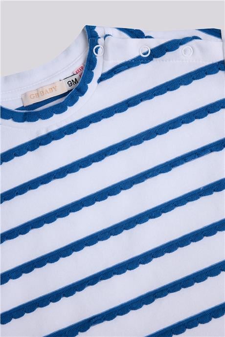 GB Baby Kız Bebek Çizgili TshirtGB Baby Kız Bebek Çizgili Tshirt
