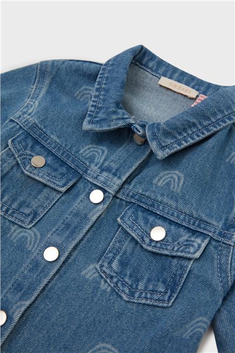 GB Baby Kız Bebek Denim Ceket