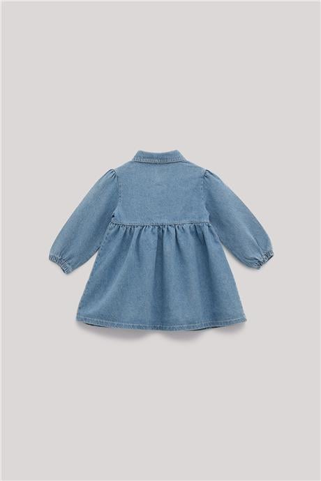 GB Baby Kız Bebek Denim Elbise