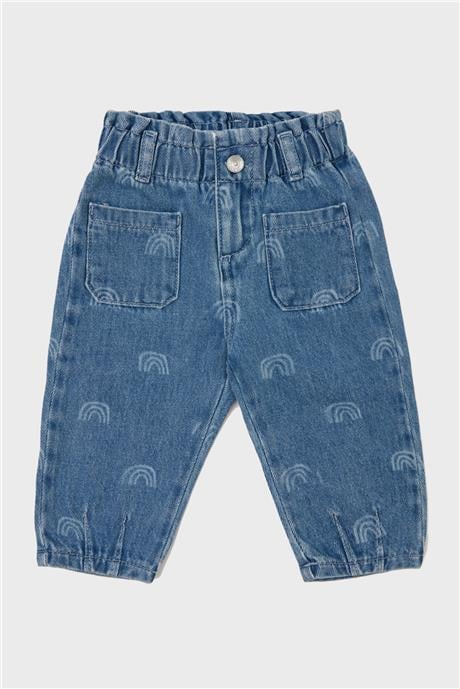 GB Baby Kız Bebek Denim Pantolon