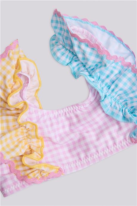 GB Baby Kız Bebek Desenli BikiniGB Baby Kız Bebek Desenli Bikini