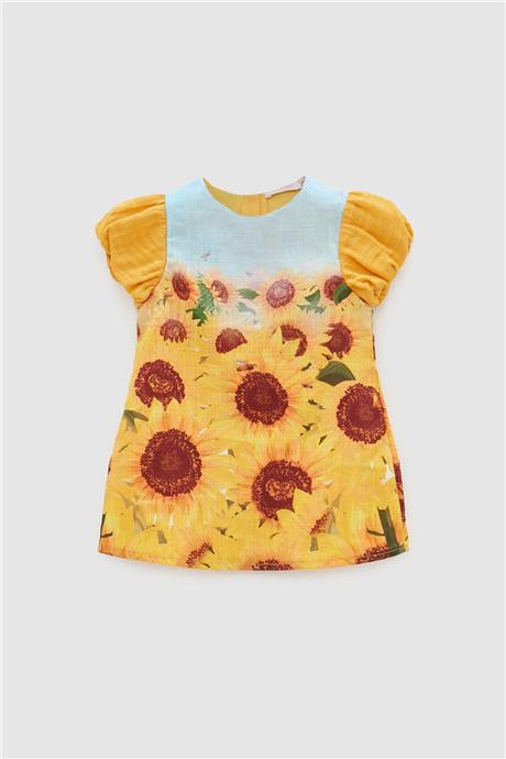 GB Baby Kız Bebek Desenli Elbise