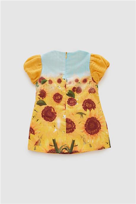 GB Baby Kız Bebek Desenli Elbise