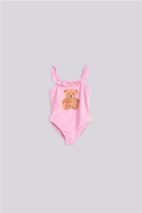 GB Baby Kız Bebek Desenli MayoGB Baby Kız Bebek Desenli Mayo
